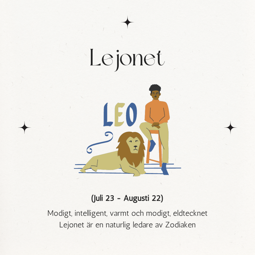 Lejonet illustration.