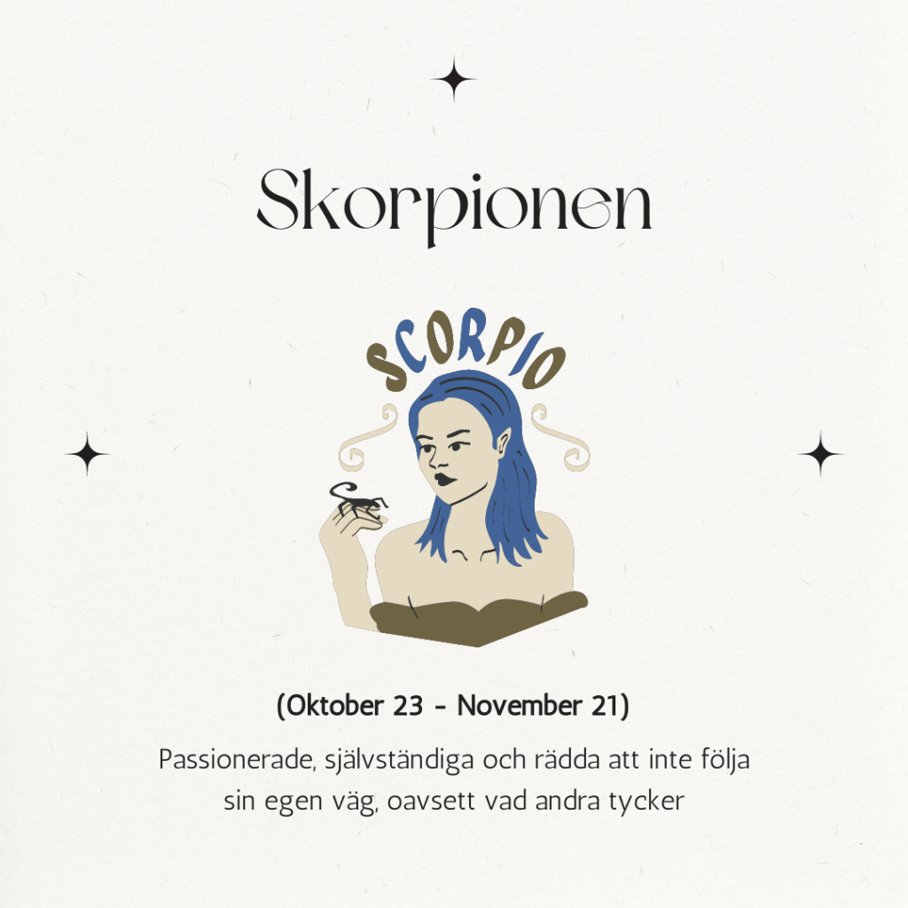 Skorpionen illustration.