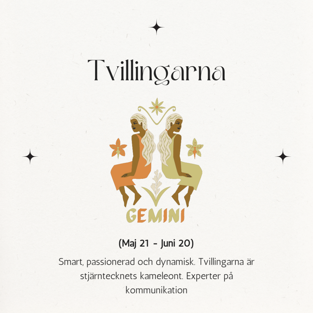 Tvillingarna illustration.