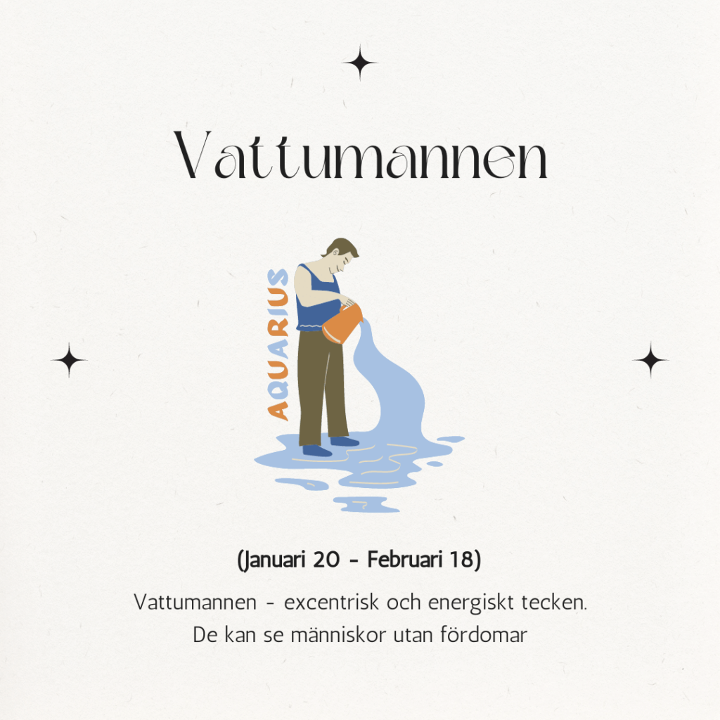 Vattumannen illustration.